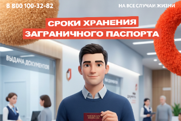 Законодательство устанавливает период хранения заграничного паспорта.